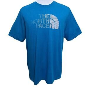 The North Face NWT Blue Short Sleeves Shirt Men L